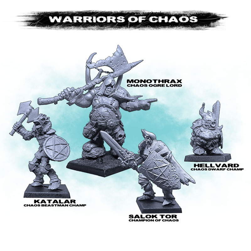 Warriors of Chaos Set #001 (resin)