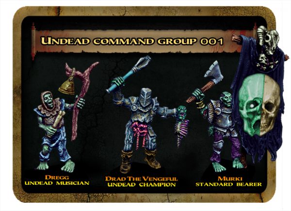 Undead Command Group #001 (Metal)
