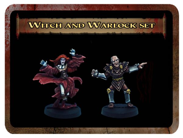 Medieval Dead Witch and Warlock set
